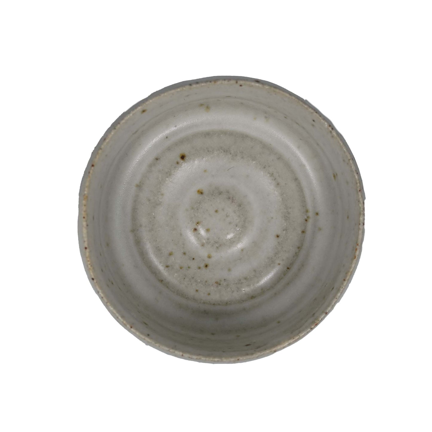 Two-Tone Ceramic Bowl with Blue Base