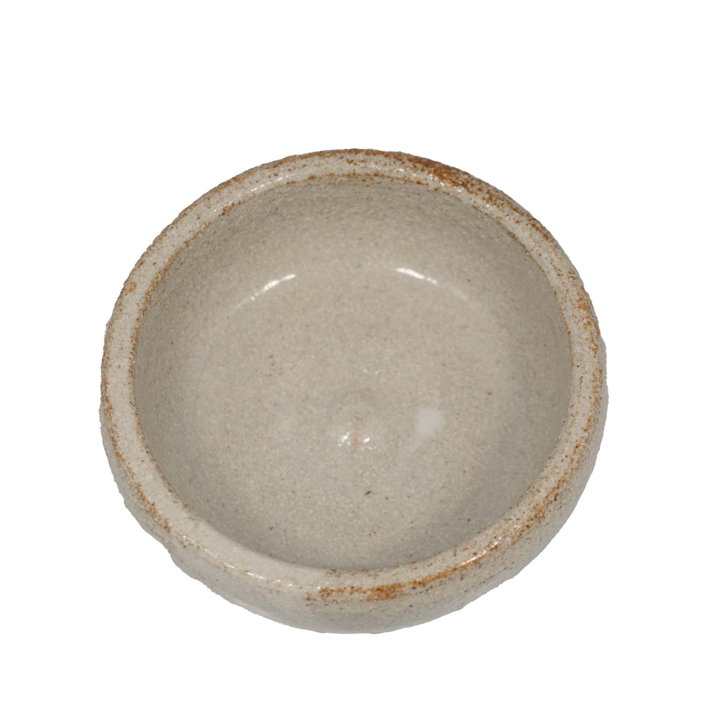 Rustic Cream Ceramic Bowl