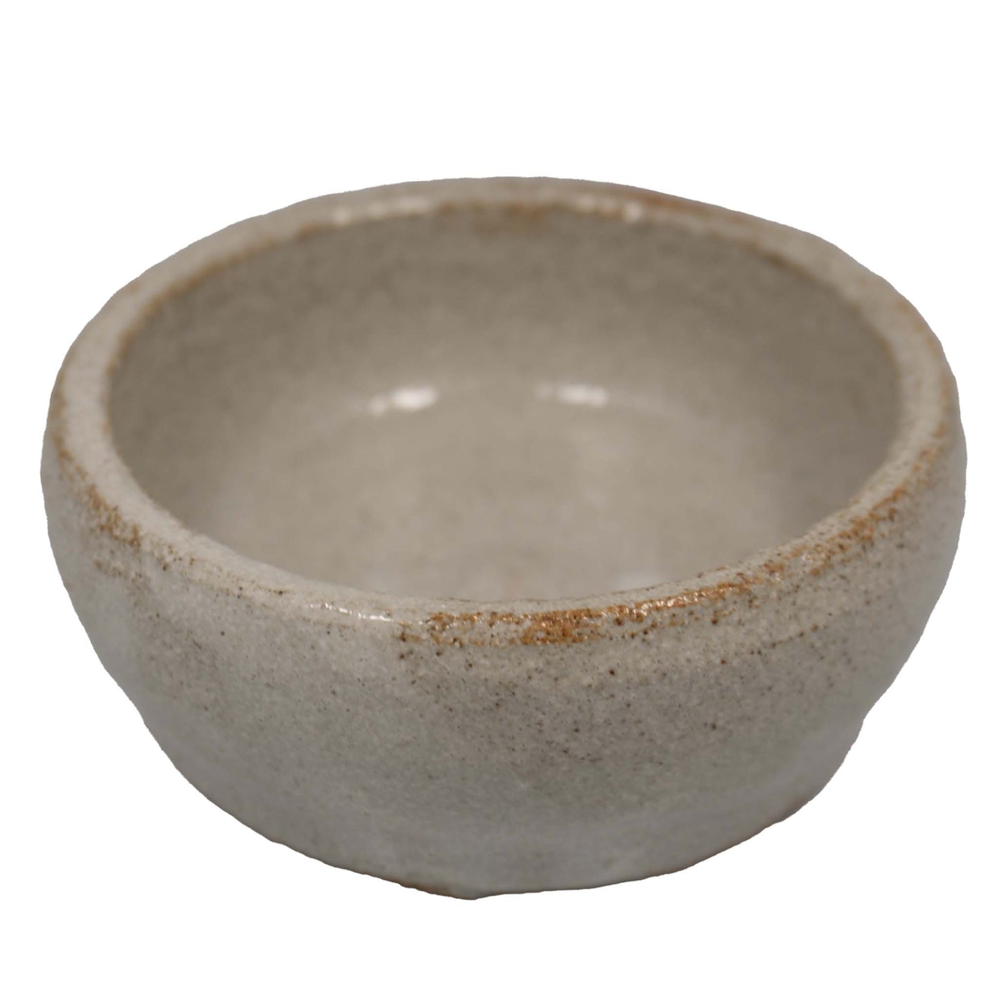 Rustic Cream Ceramic Bowl