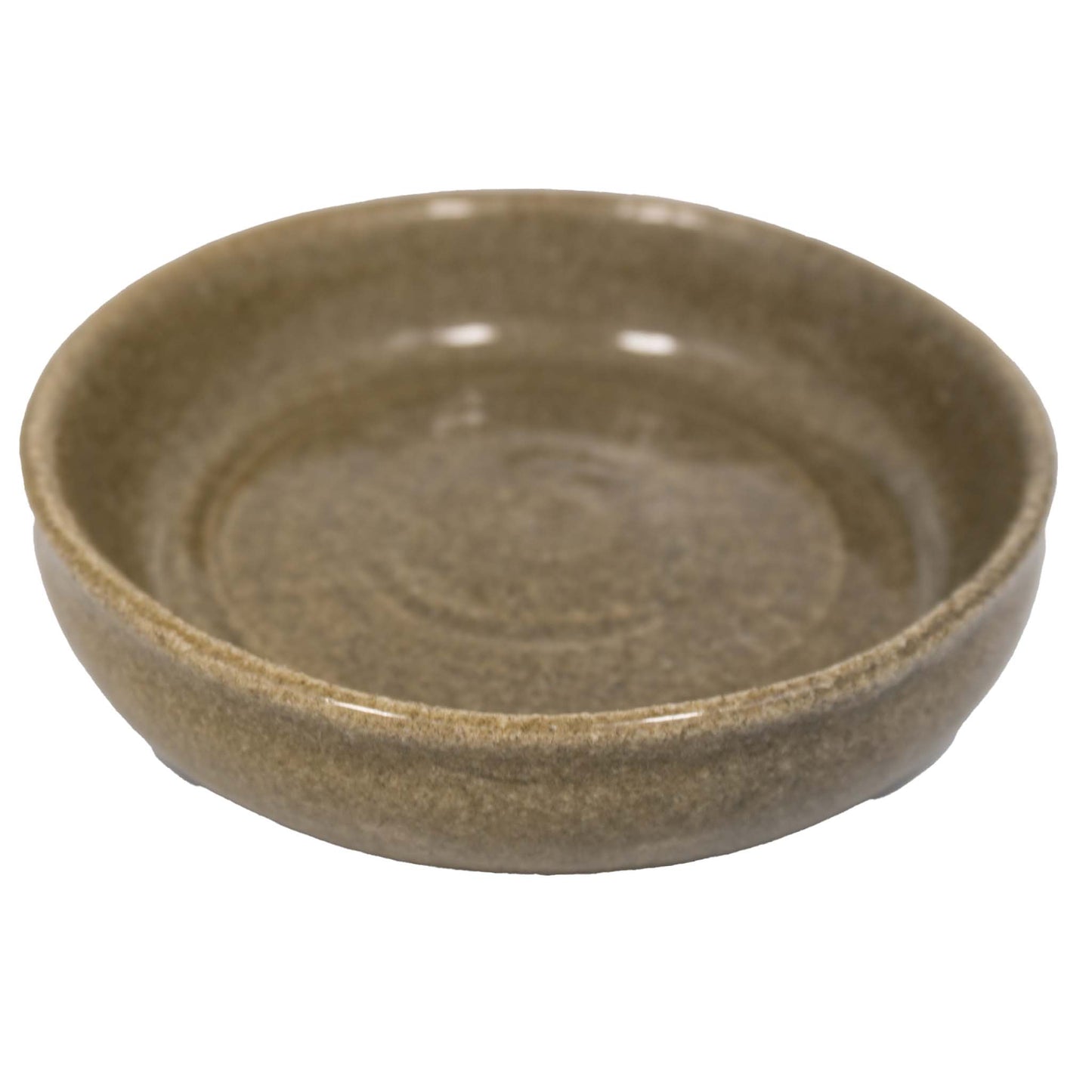 Olive Taupe Ceramic Bowl