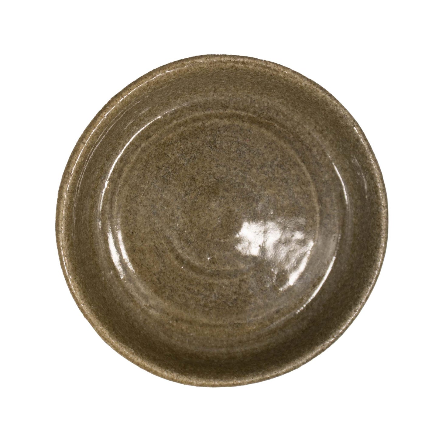 Olive Taupe Ceramic Bowl