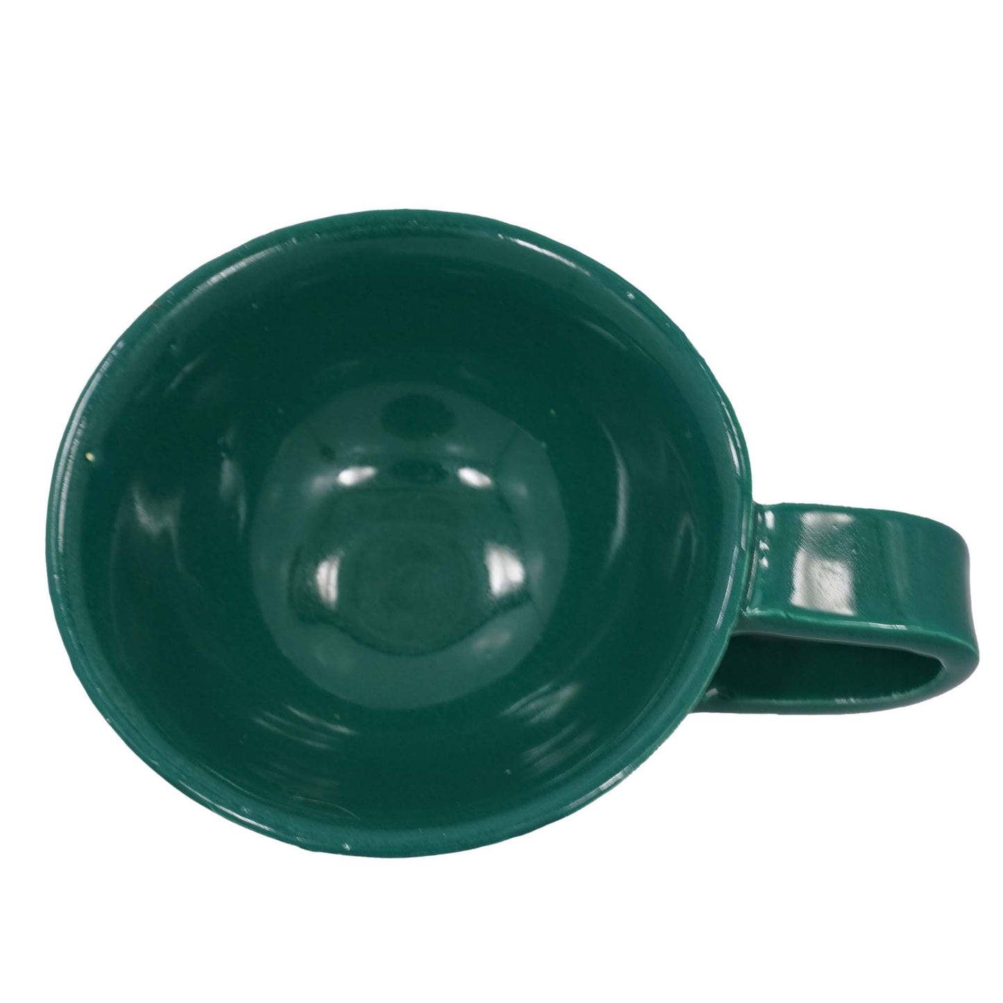 Colored Ceramic Cup with Wide Handle